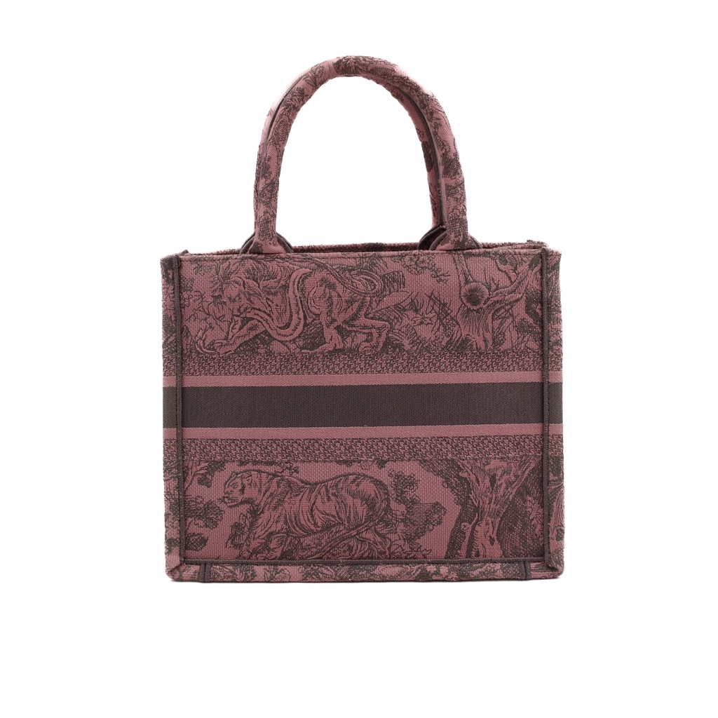 Christian Dior Pink Toile de Jouy Book Tote