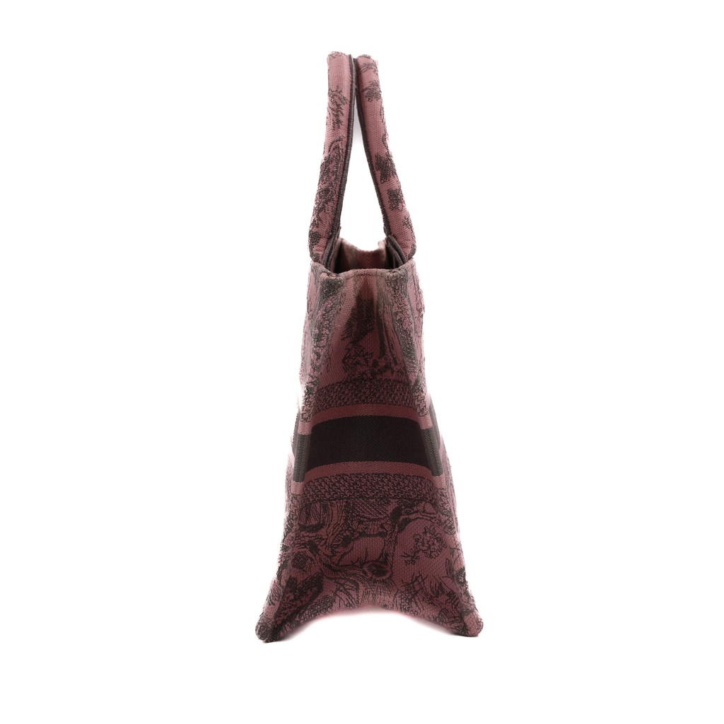 Christian Dior Pink Toile de Jouy Book Tote