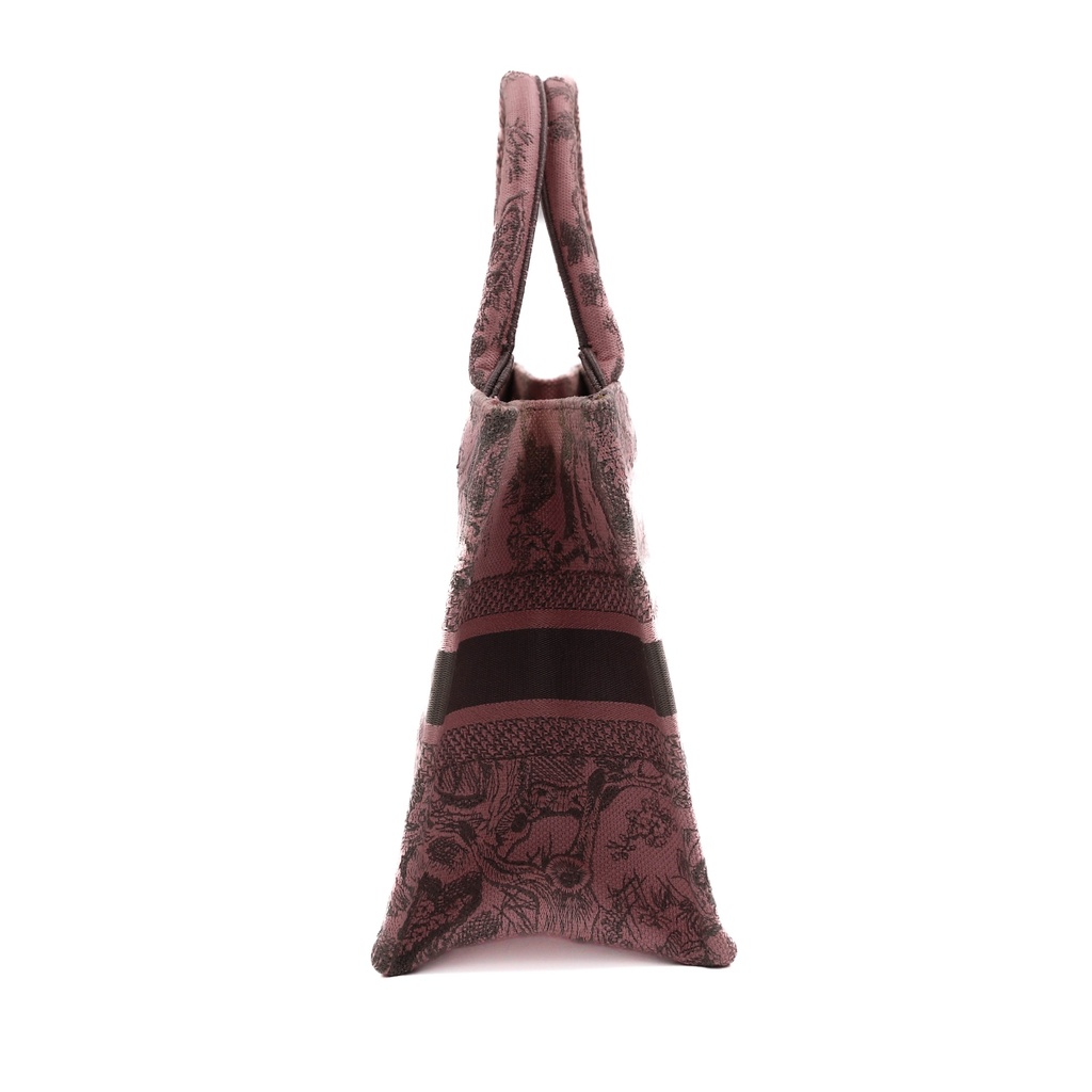 Christian Dior Pink Toile de Jouy Book Tote