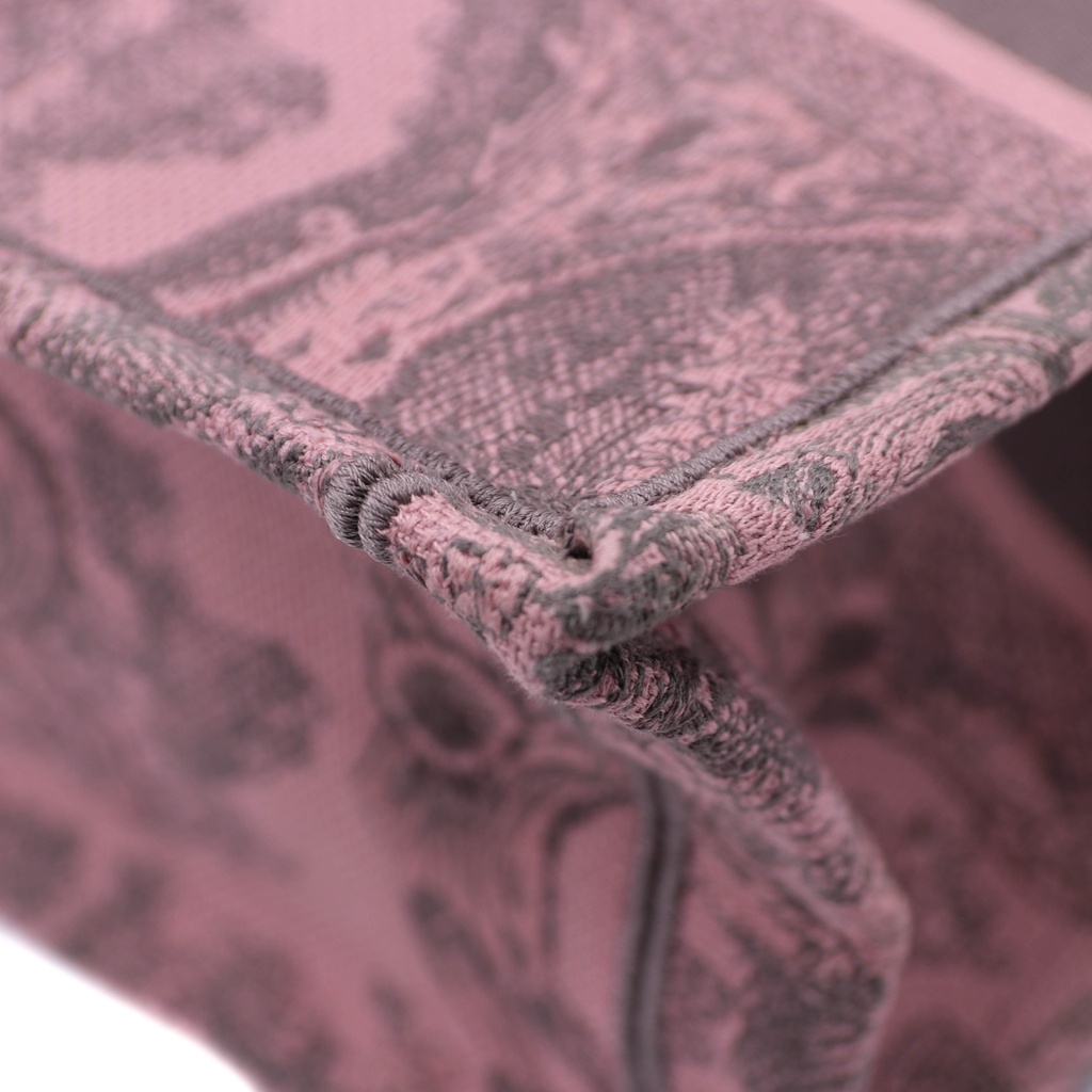Christian Dior Pink Toile de Jouy Book Tote