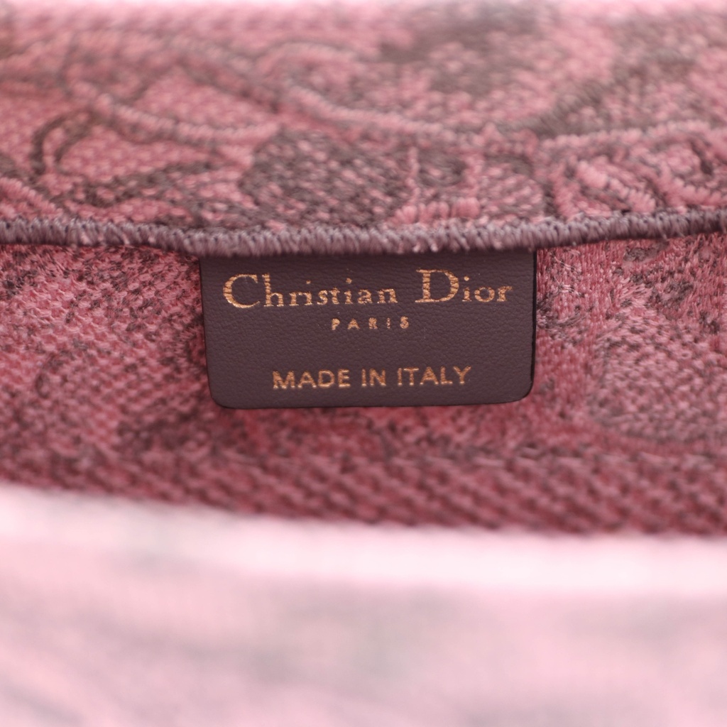 Christian Dior Pink Toile de Jouy Book Tote