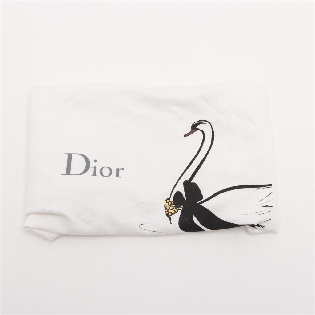 Christian Dior Lady Dior Cannage Leather Handbag Red