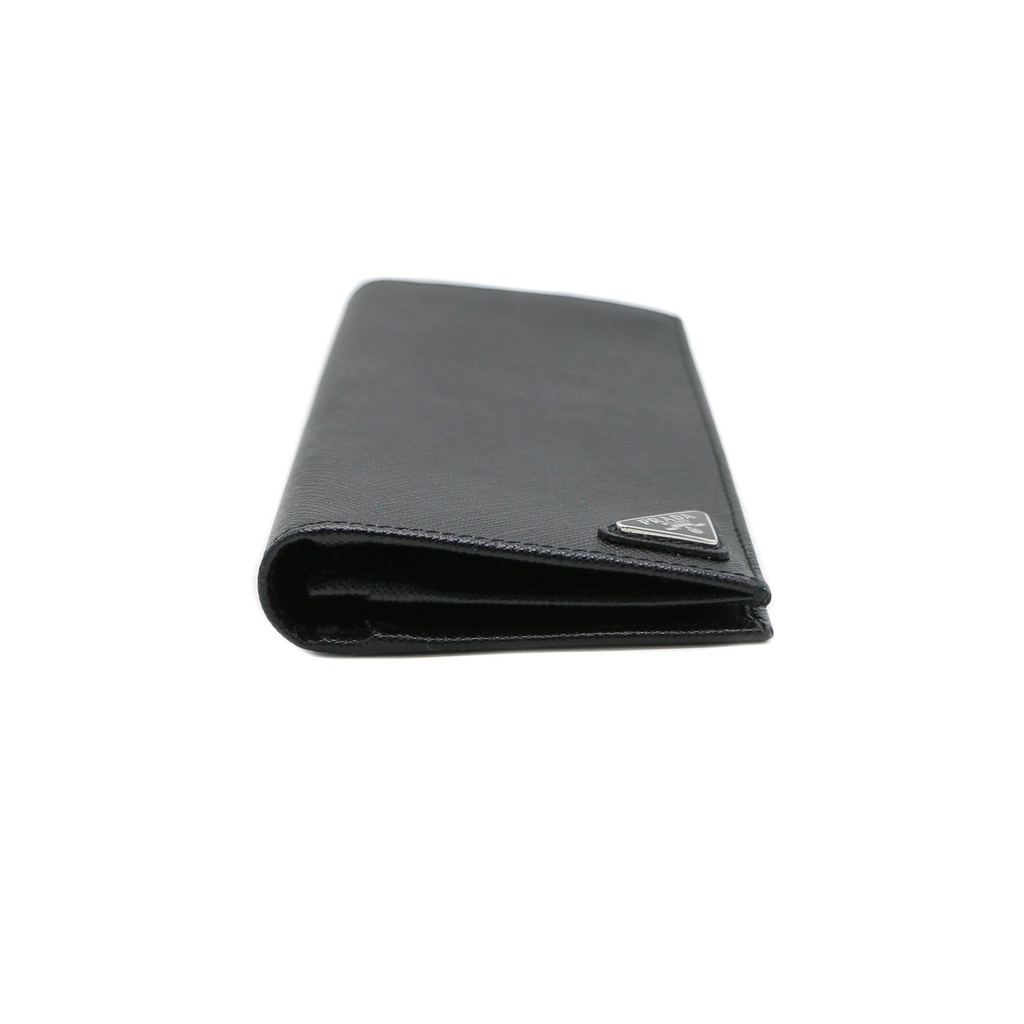 Prada Saffiano Long Folded Wallet