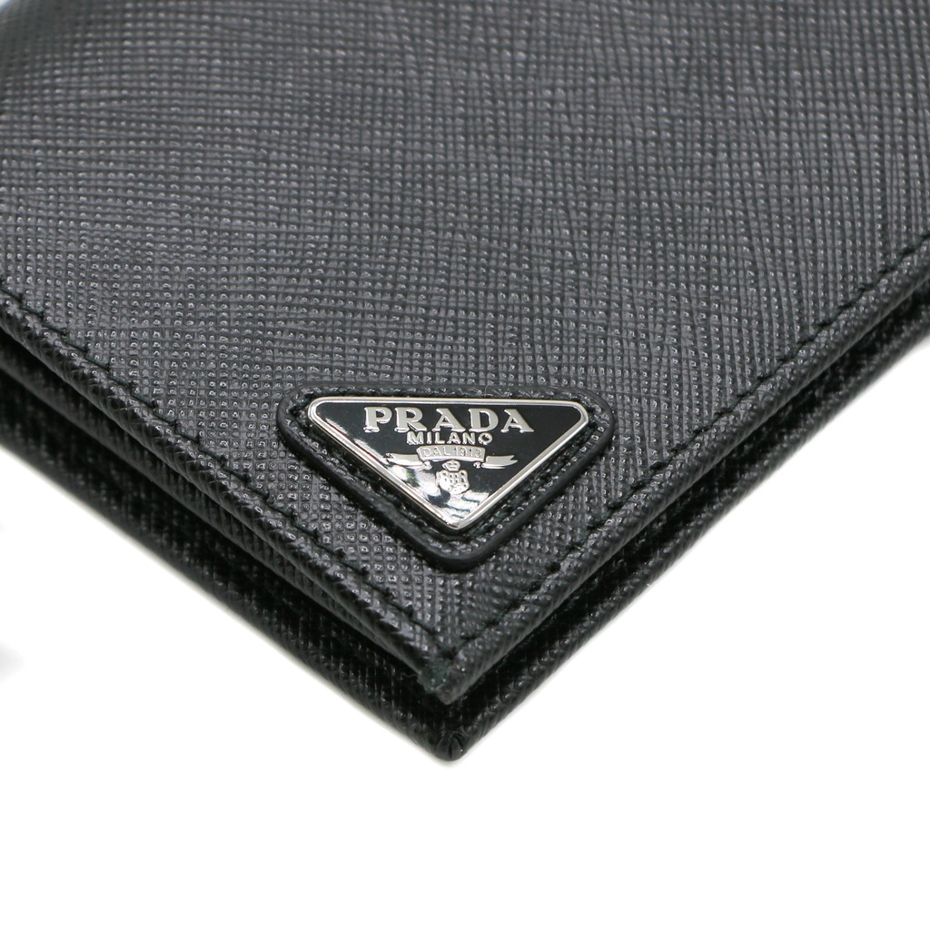 Prada-11370 Saffiano Long Folded Wallet