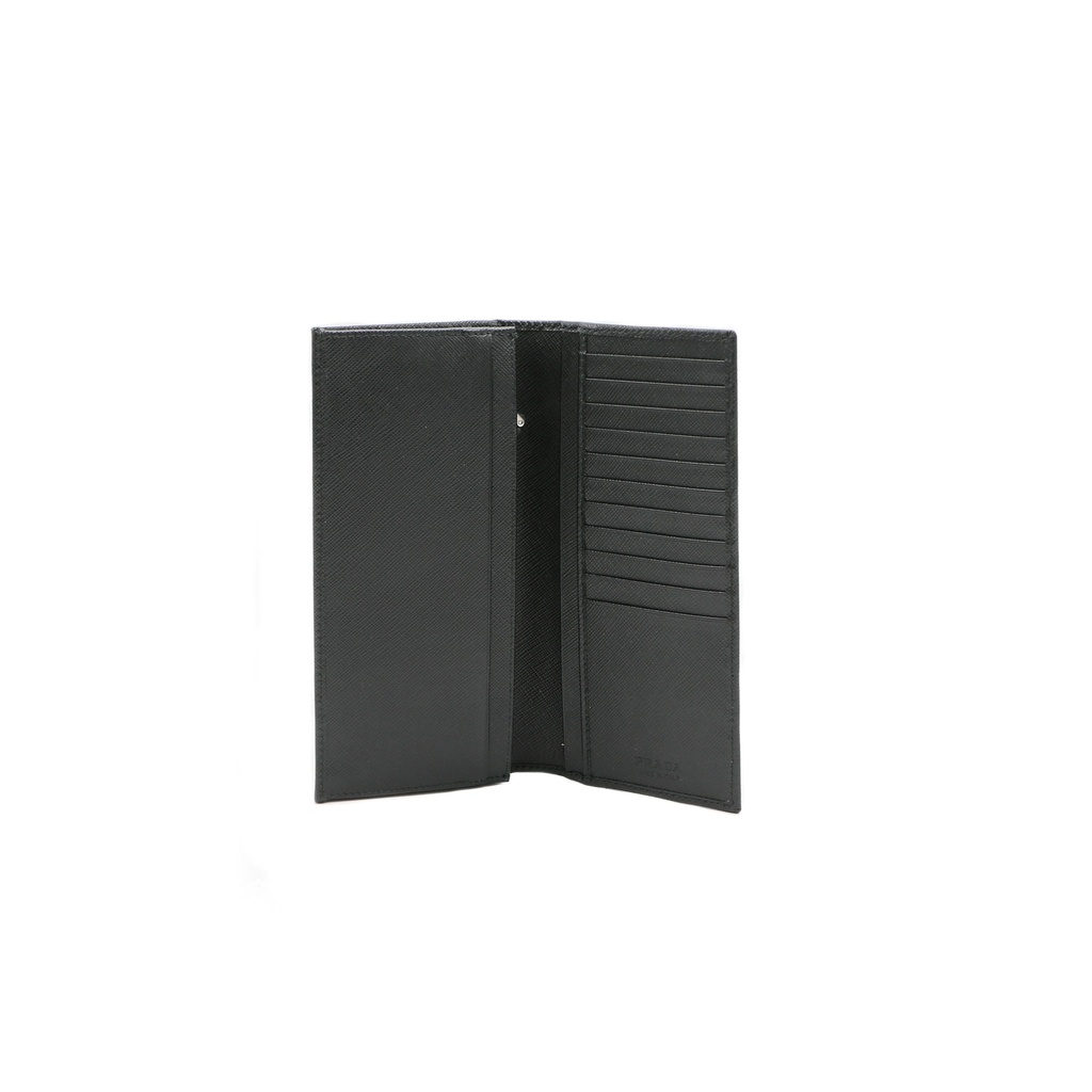 Prada-11370 Saffiano Long Folded Wallet