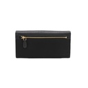 Prada Saffiano Black Long Wallet