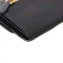 Prada Saffiano Black Long Wallet