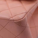 Chanel Lambskin Medium Classic Double Flap Beige