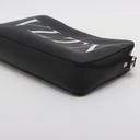 Valentino Garavani VLTN Leather Shoulder Bag Black