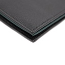BVLGARI/Bulgari - 8461 Bifold Black Calf Leather Wallet