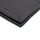 BVLGARI/Bulgari - 8461 Bifold Black Calf Leather Wallet
