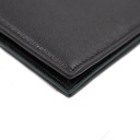 BVLGARI/Bulgari - 8461 Bifold Black Calf Leather Wallet