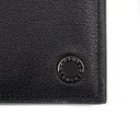 BVLGARI/Bulgari - 8461 Bifold Black Calf Leather Wallet