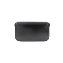 Celine Triomphe Rectangular Shoulder Bag In Black Smooth Calfskin Leather