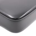 Celine Triomphe Rectangular Shoulder Bag In Black Smooth Calfskin Leather