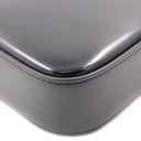 Celine Triomphe Rectangular Shoulder Bag In Black Smooth Calfskin Leather