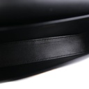 Celine Triomphe Rectangular Shoulder Bag In Black Smooth Calfskin Leather