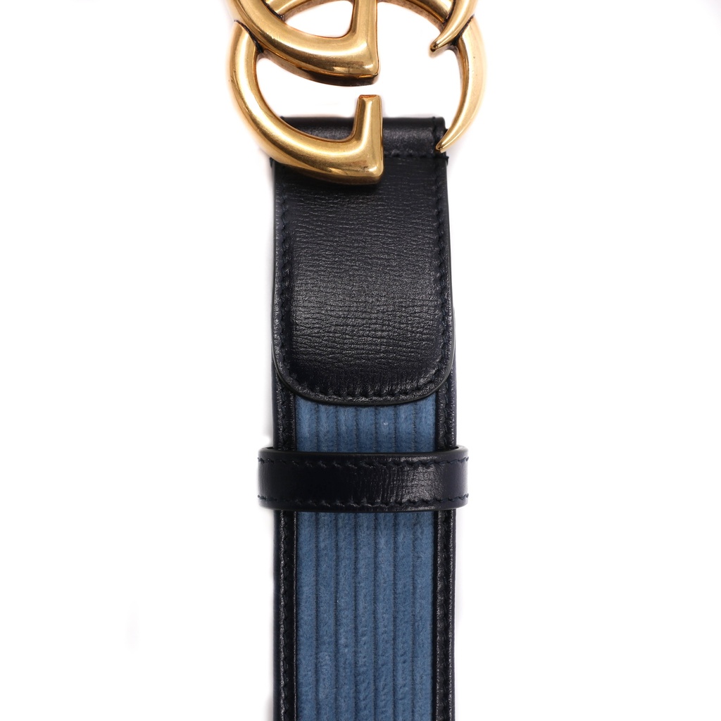 Gucci GG Marmont Wide Belt 400593 Size 85 34