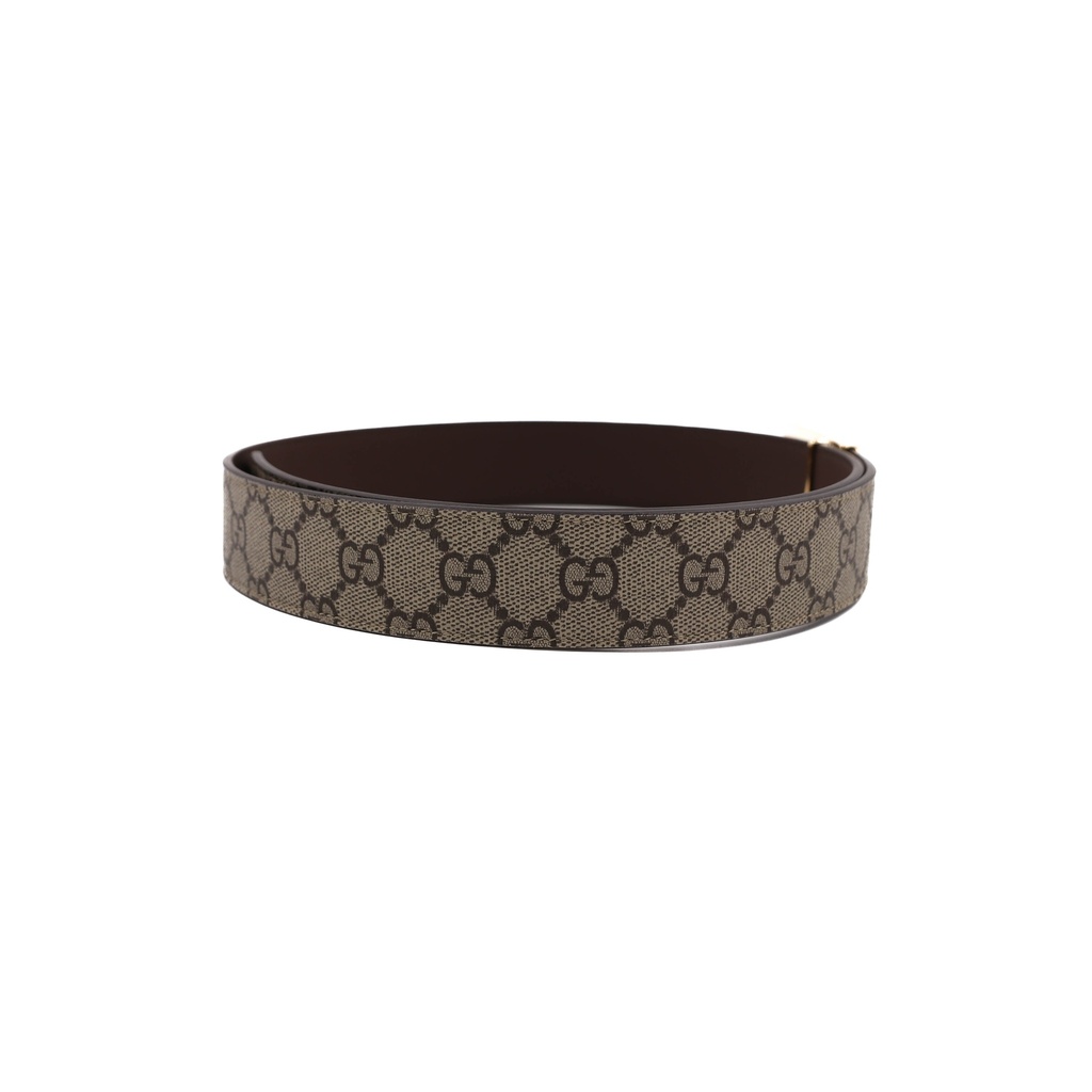 Gucci GG Belt With Rectangular Buckle 722370 Size 90 36