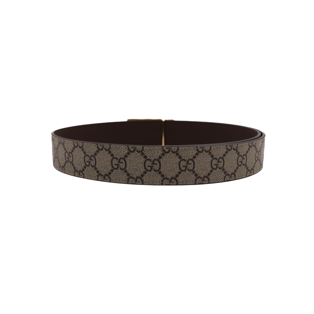 Gucci GG Belt With Rectangular Buckle 722370 Size 90 36