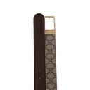 Gucci GG Belt With Rectangular Buckle 722370 Size 90 36