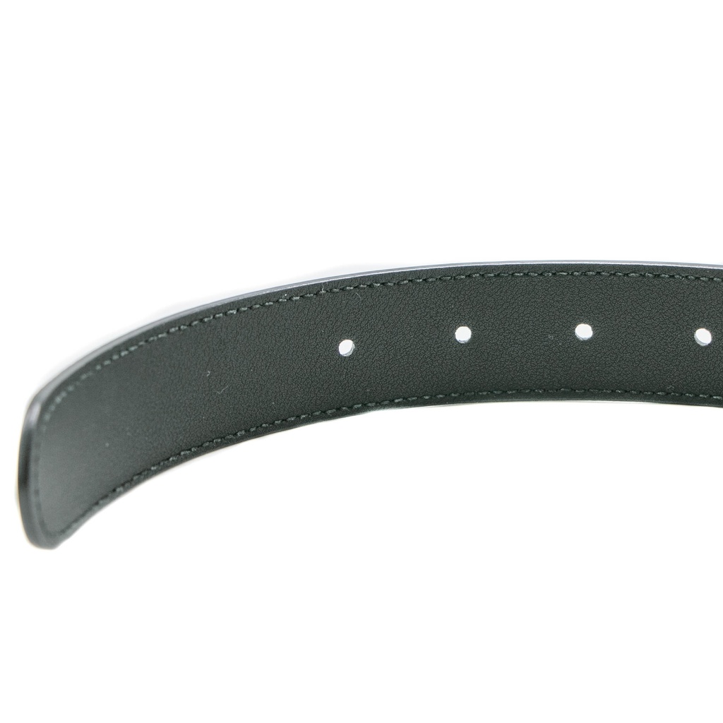 Gucci Leather Black Belt with Double G Buckle 70 397660