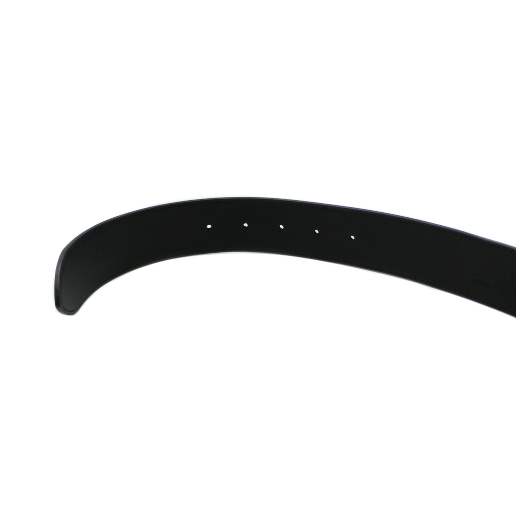 Gucci GG Marmont Leather Black Belt with Shiny Buckle 95 406831