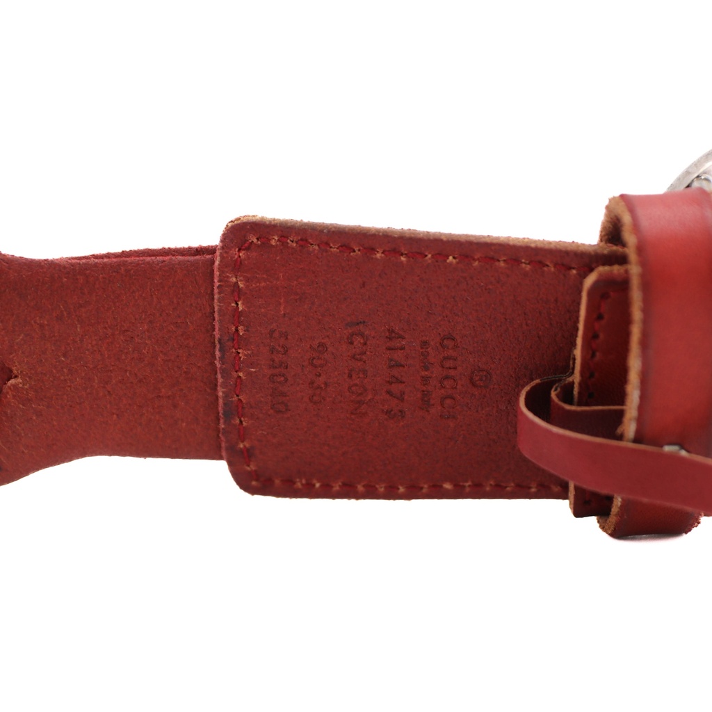 Gucci Studded Belt Red 414473