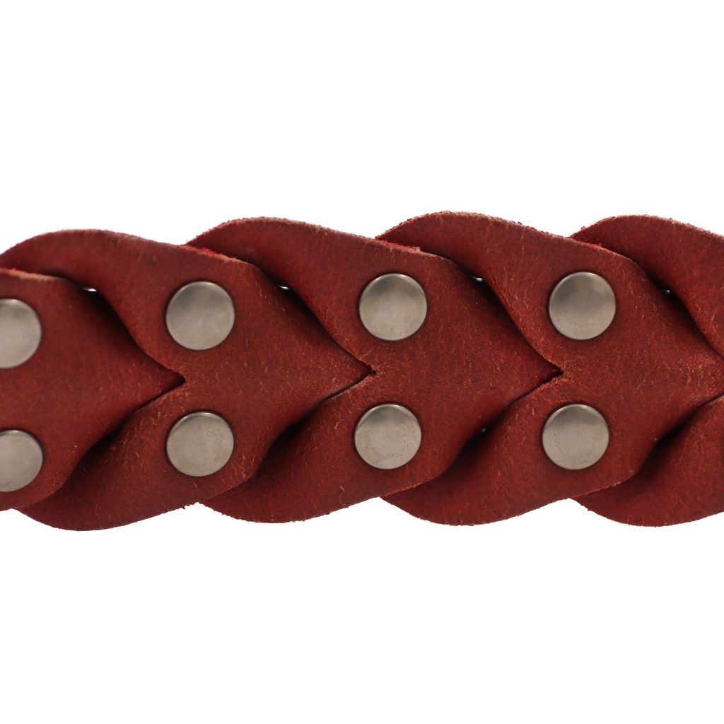 Gucci Studded Belt Red 414473