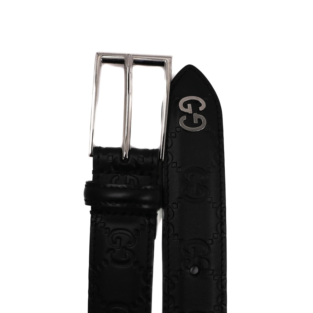 Gucci Leather GG Belt Black In Size 85 34 474313