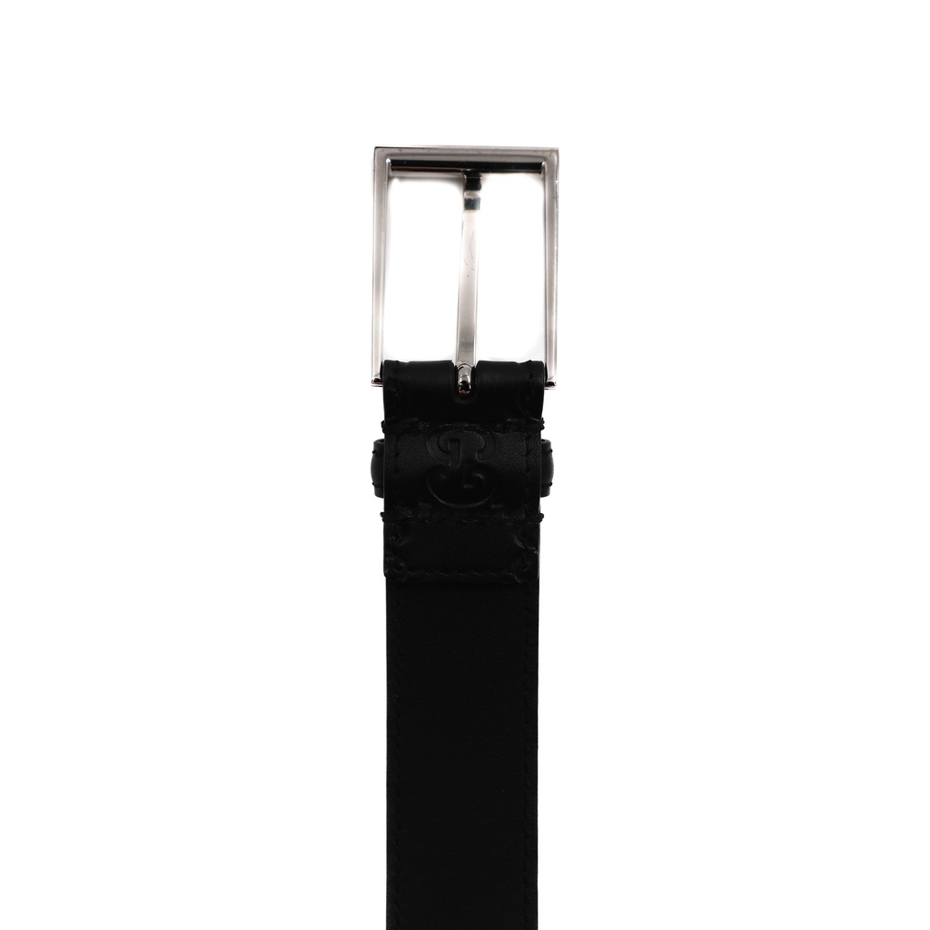 Gucci Leather GG Belt Black In Size 85 34 474313