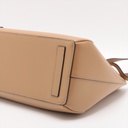 Loewe Lazo Leather Tote Bag Beige