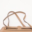 Loewe Lazo Leather Tote Bag Beige