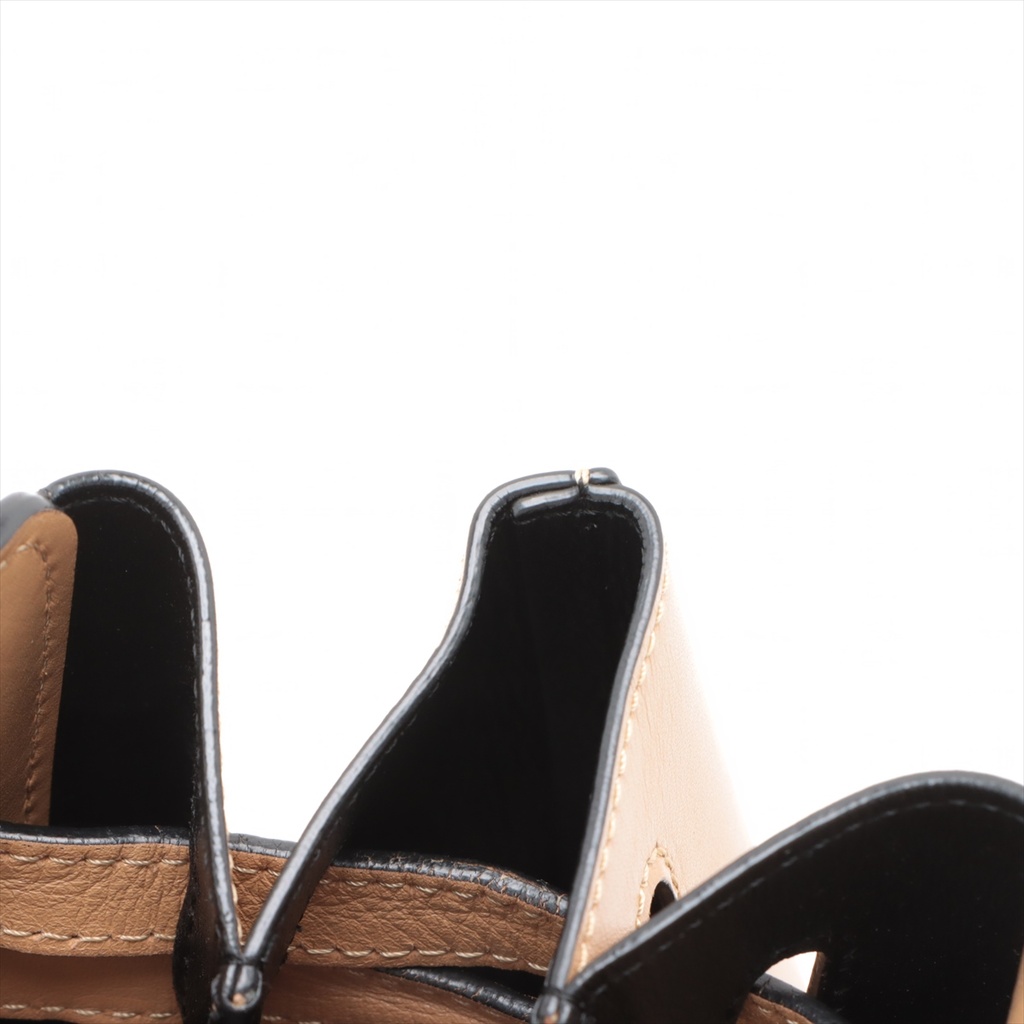 Loewe Lazo Leather Tote Bag Beige