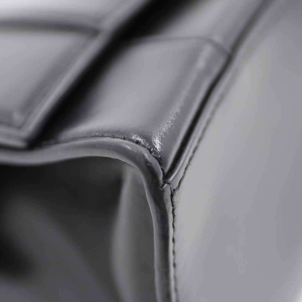 Balenciaga Hourglass Black Leather Mini Bag