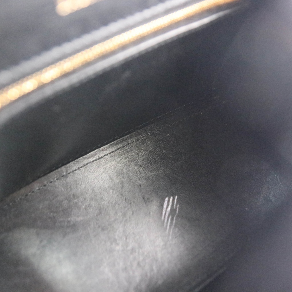 Balenciaga Hourglass Black Leather Mini Bag