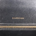 Balenciaga Hourglass Black Leather Mini Bag