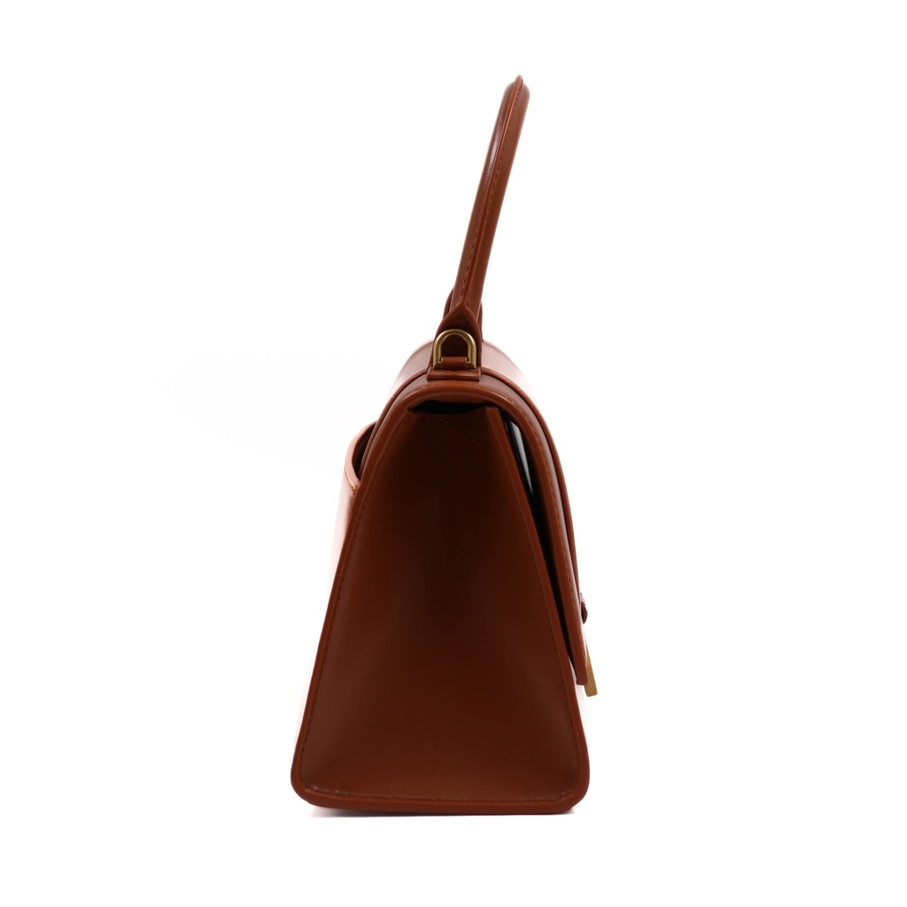 Balenciaga Women's Hourglass Small Handbag In Brown