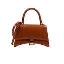 Balenciaga Women's Hourglass Small Handbag In Brown