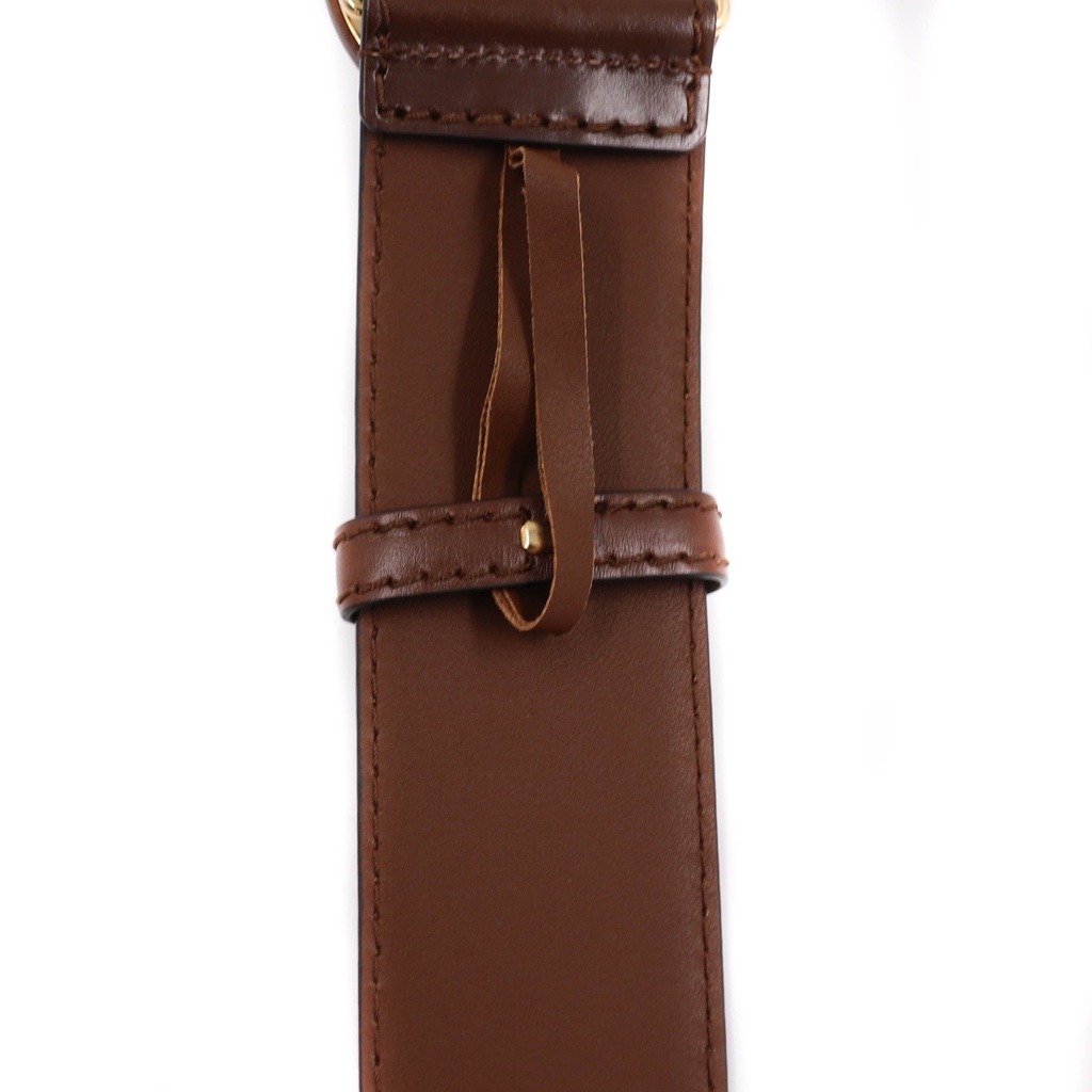 Gucci Brown Belt With G interlocking In Size 80 32 650413