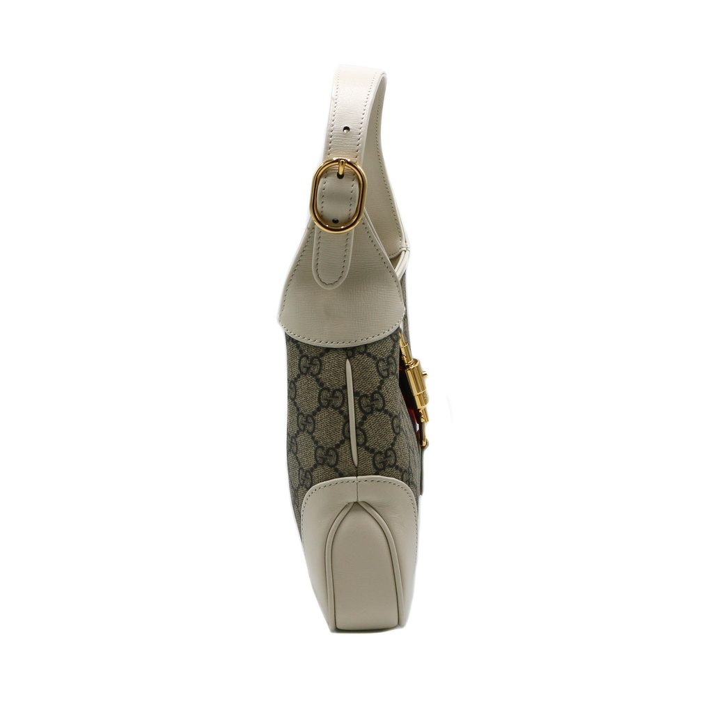 Gucci Jackie 1961 Small Shoulder Bag White 636706