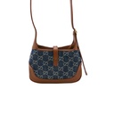 Gucci Jackie 1961 Hobo GG Denim Mini