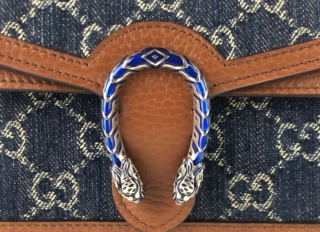 Gucci GG Denim Dionysus Super Mini Bag 476432
