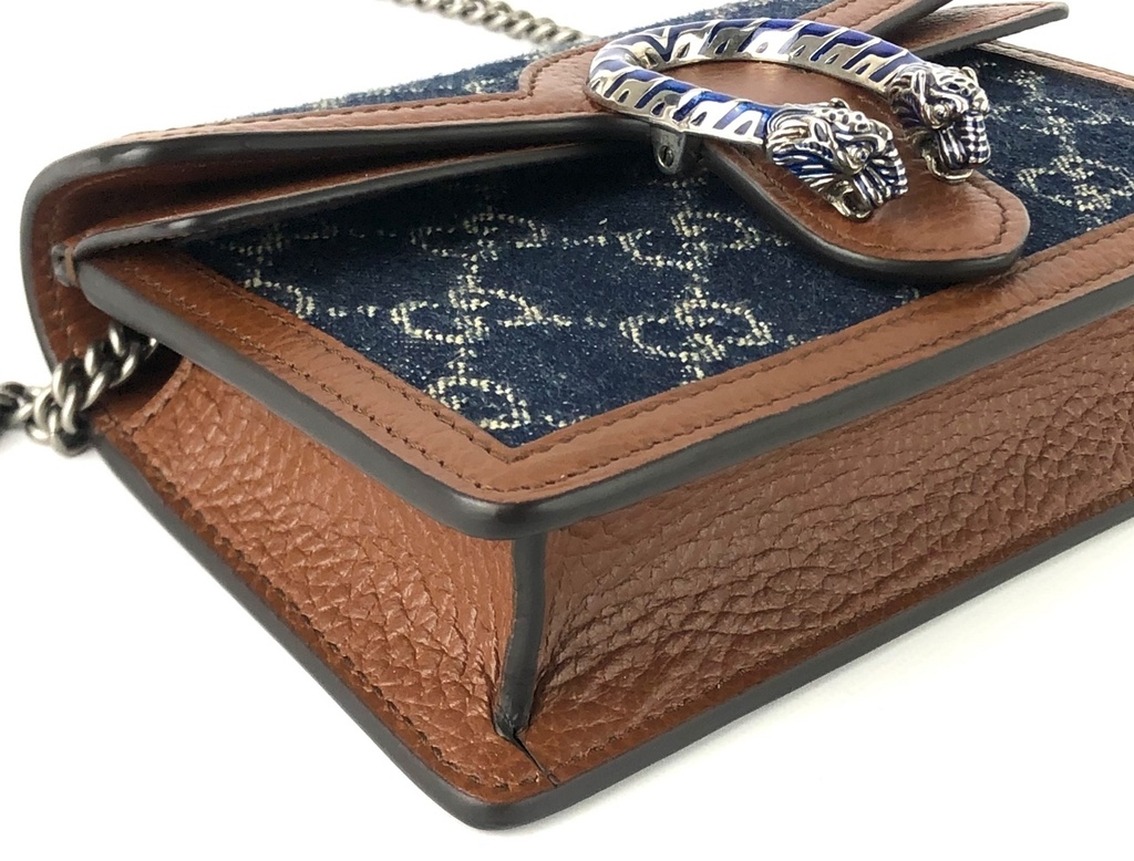Gucci GG Denim Dionysus Super Mini Bag 476432
