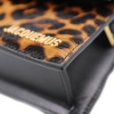 Jacquemus New Leopard Print Le Grand Bambino Leather Handbag