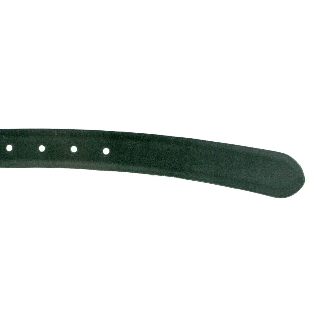 Prada Saffiano Lux Leather Belt Octagon Logo Black