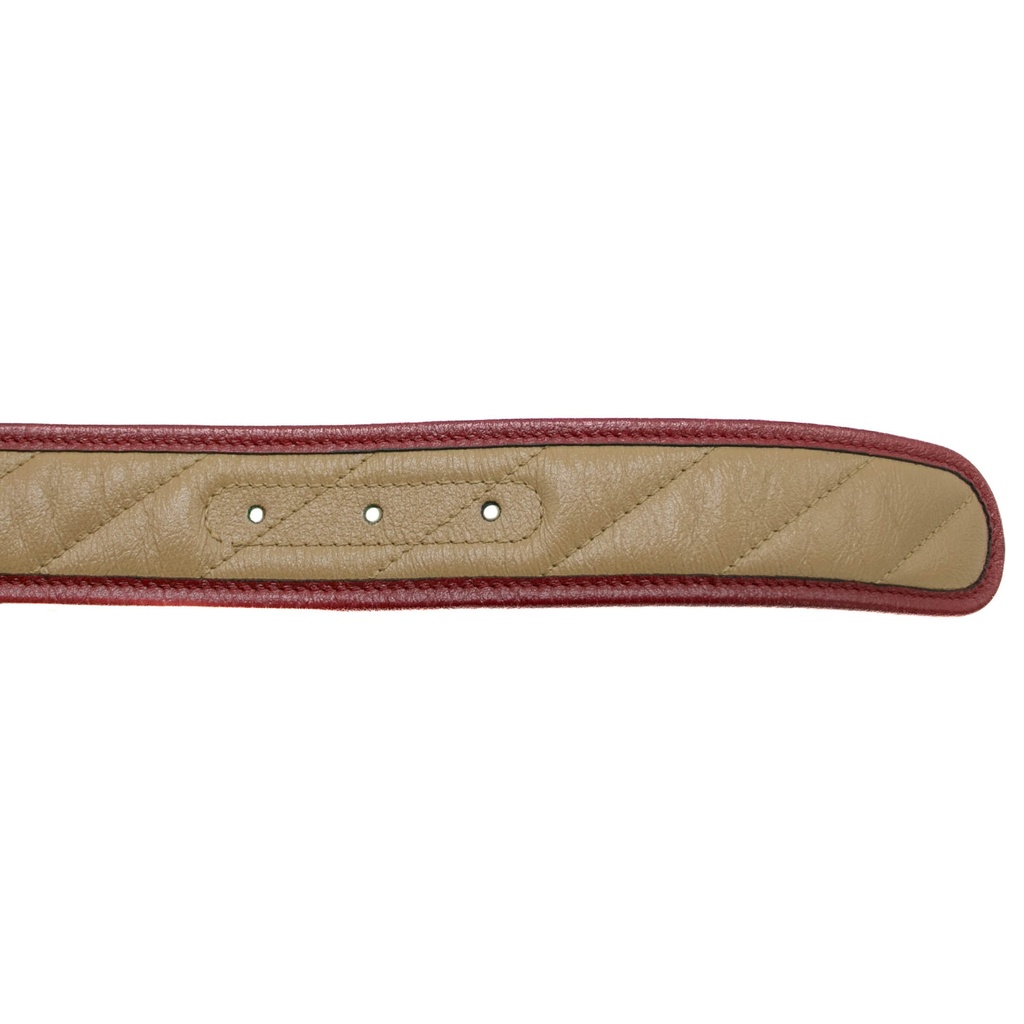 Gucci Marmont Torchon GG Beige Leather Belt In Size 65 26 576202