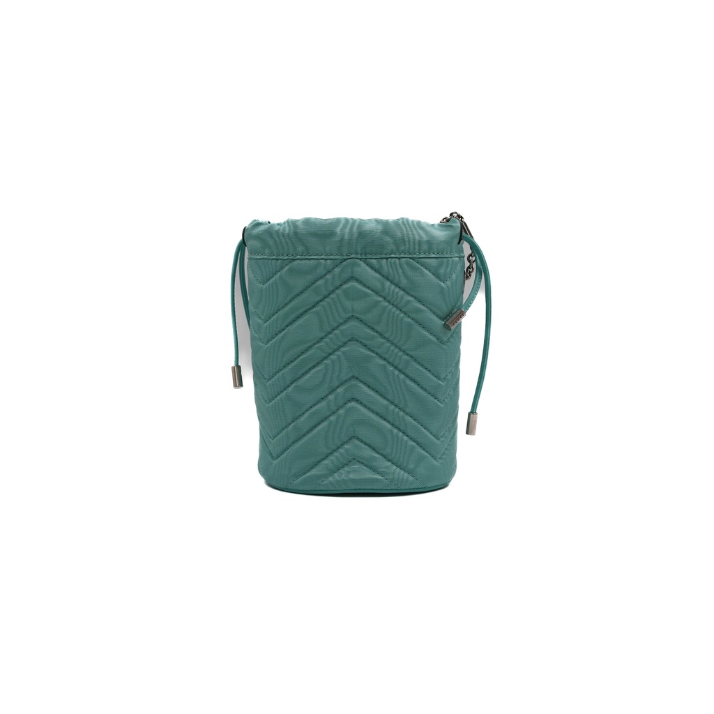 Gucci Gucci GG Marmont Silk Bucket Bag Light Blue 746609