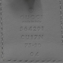 Gucci Silver Leather Belt 564291 In Size 75 30
