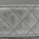 Gucci Silver Leather Belt 564291 In Size 75 30
